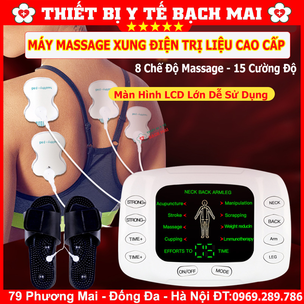 Máy Massage Điện Xung Trị Liệu YTK-309B - 8 Chế Độ Mát Xa, 15 Cường Độ Máy Massage Điện Xung Trị Liệu YTK-309B - 8 Chế Độ Mát Xa, 15 Cường Độ