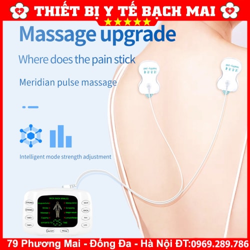 Máy Massage Điện Xung Trị Liệu YTK-309B - 8 Chế Độ Mát Xa, 15 Cường Độ Máy Massage Điện Xung Trị Liệu YTK-309B - 8 Chế Độ Mát Xa, 15 Cường Độ