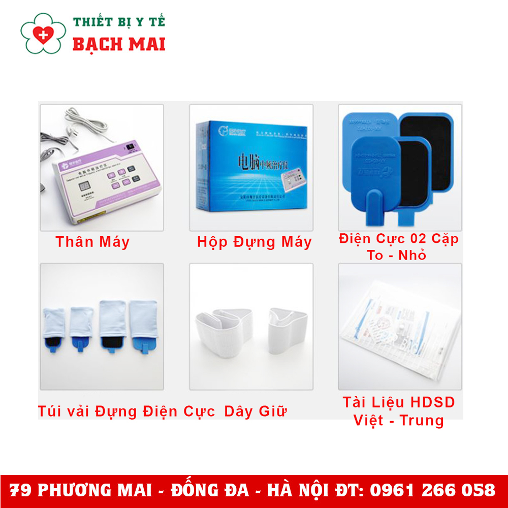 Máy Điện Xung Trung Tần XYZP-IB Máy Điện Xung Trung Tần XYZP-IB