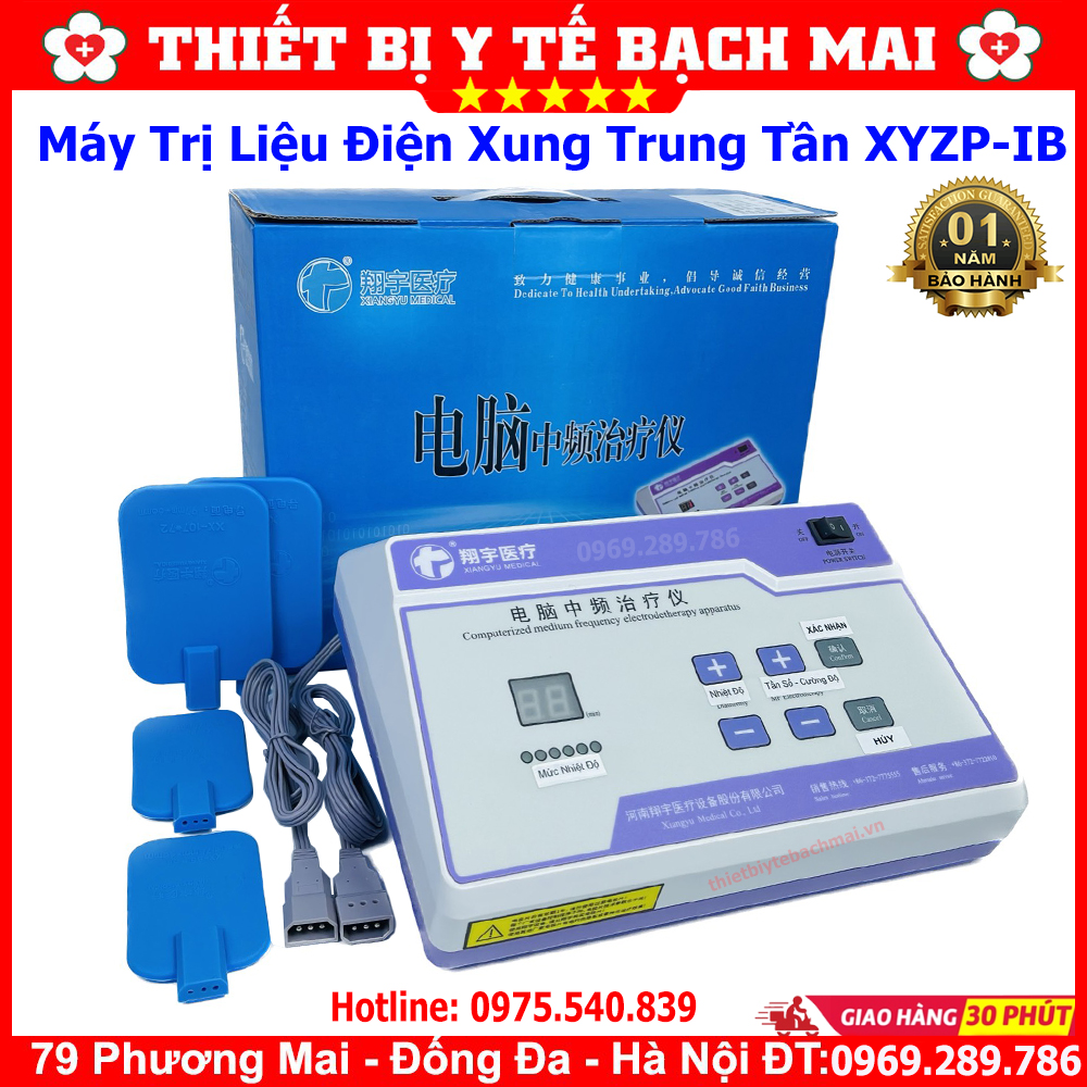 Máy Điện Xung Trung Tần XYZP-IB Máy Điện Xung Trung Tần XYZP-IB