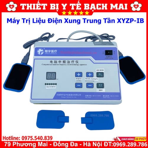 Máy Điện Xung Trung Tần XYZP-IB Máy Điện Xung Trung Tần XYZP-IB