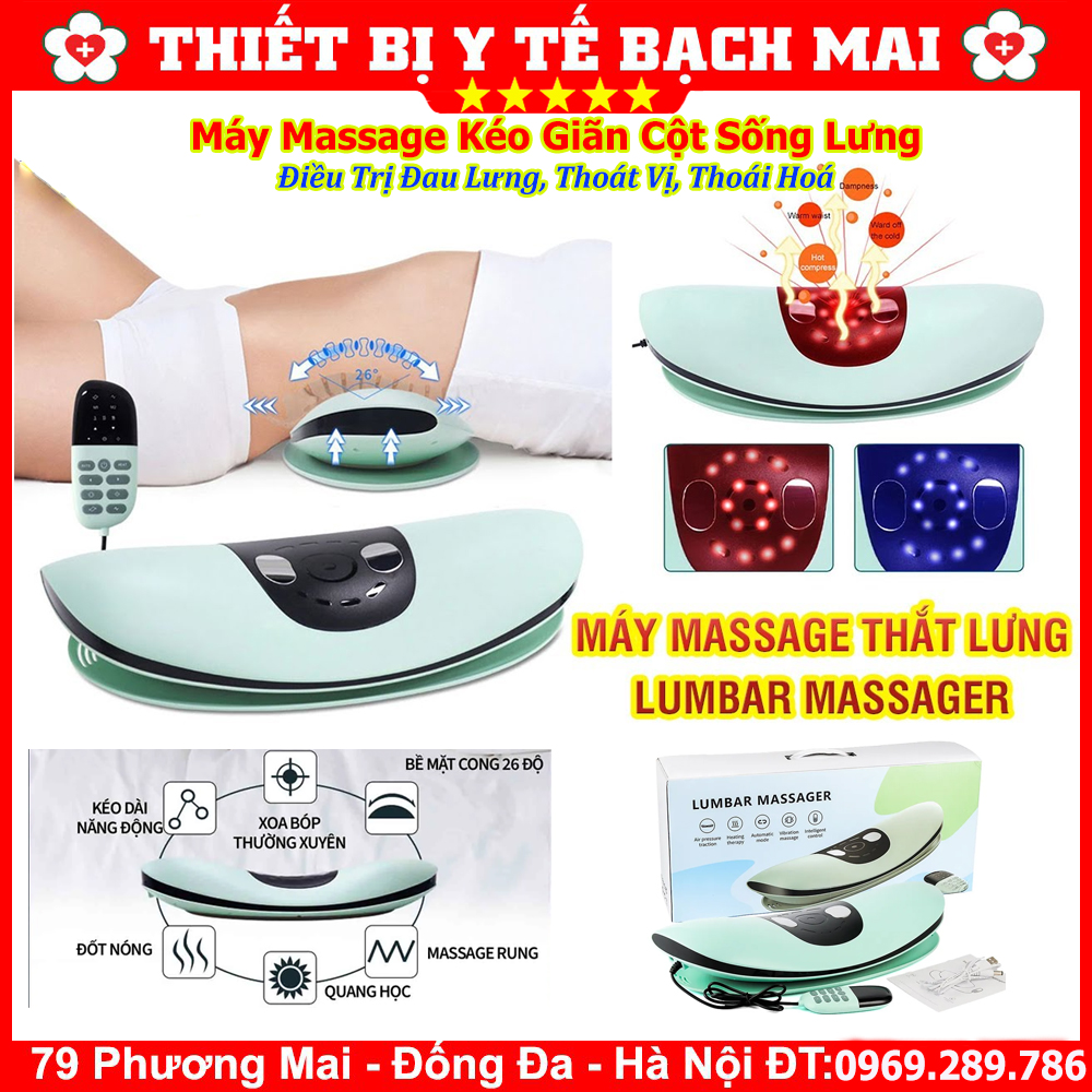 Máy Massage Lưng Kéo Giãn Cột Sống Lumbar Massager ST-1202C Máy Massage Lưng Kéo Giãn Cột Sống Lumbar Massager ST-1202C