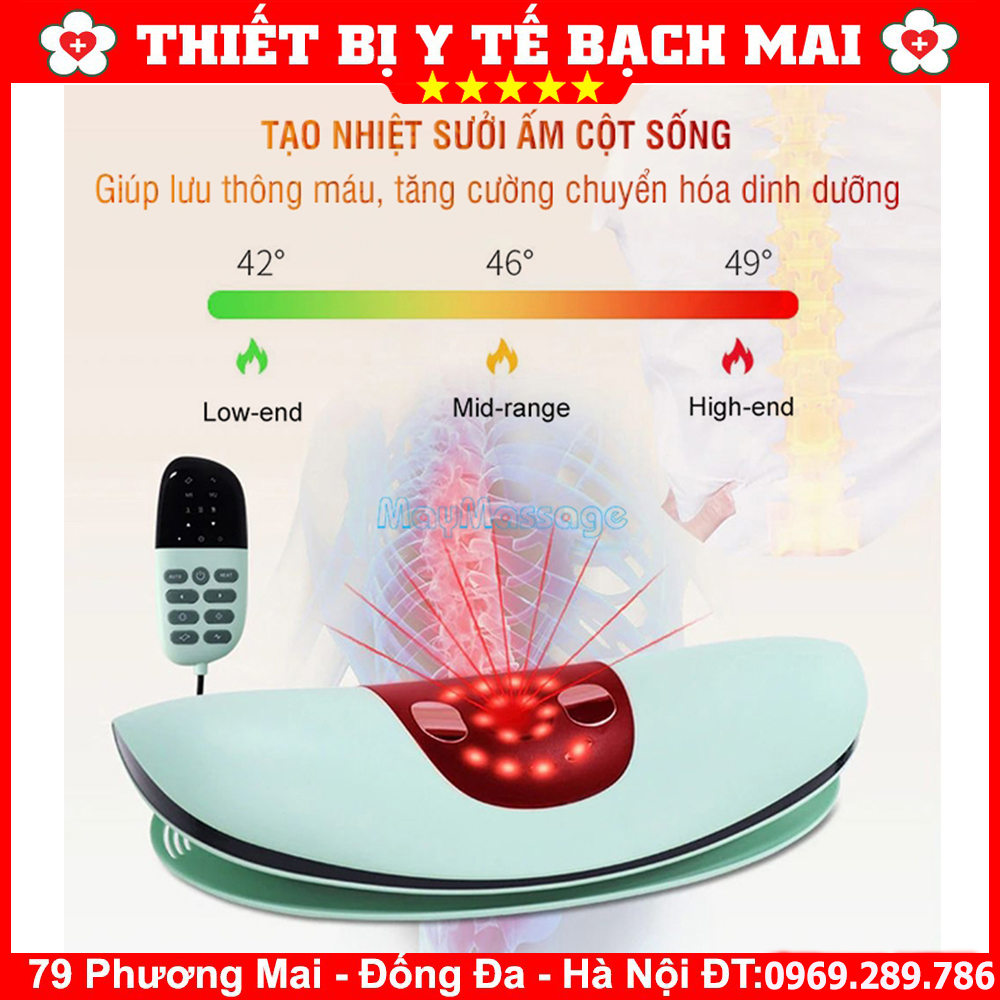 Máy Massage Lưng Kéo Giãn Cột Sống Lumbar Massager ST-1202C Máy Massage Lưng Kéo Giãn Cột Sống Lumbar Massager ST-1202C