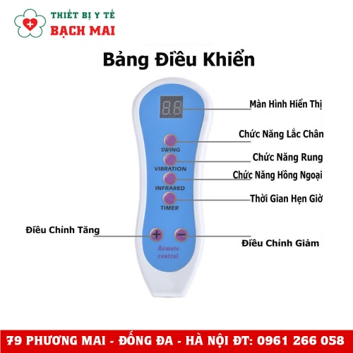 Máy Rung Lắc Chân Massage Tuần Hoàn Khí Huyết Các Chi MACHINE