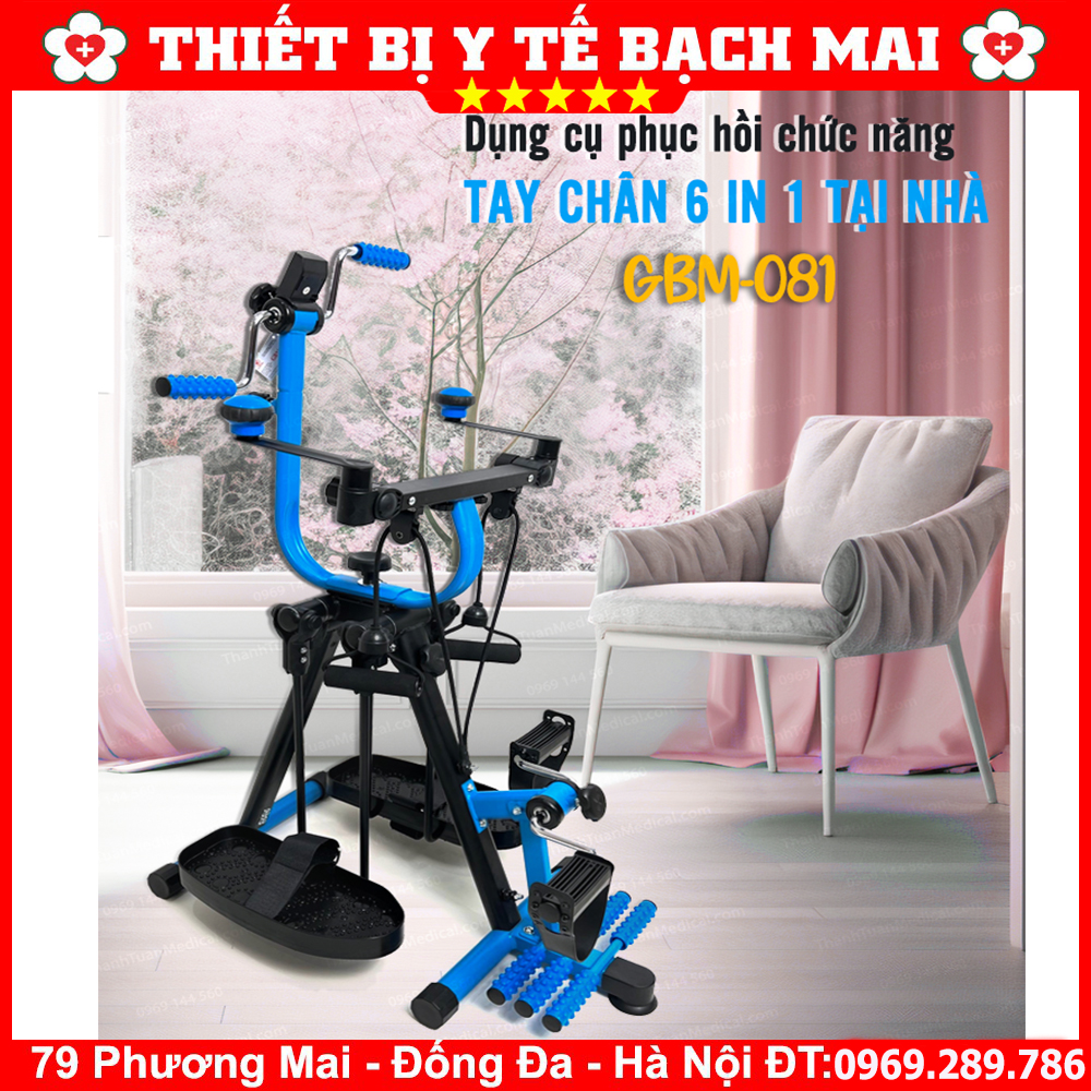 Máy Tập Tai Biến Phục Hồi Chức Năng 6 Trong 1 GBM-081 - Dụng Cụ Tập Phục Hồi Tay Chân Đa Năng Máy Tập Tai Biến Phục Hồi Chức Năng 6 Trong 1 GBM-081 - Dụng Cụ Tập Phục Hồi Tay Chân Đa Năng