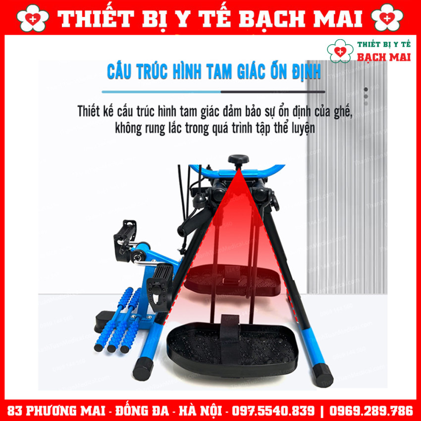 Máy Tập Tai Biến Phục Hồi Chức Năng 6 Trong 1 GBM-081 - Dụng Cụ Tập Phục Hồi Tay Chân Đa Năng
