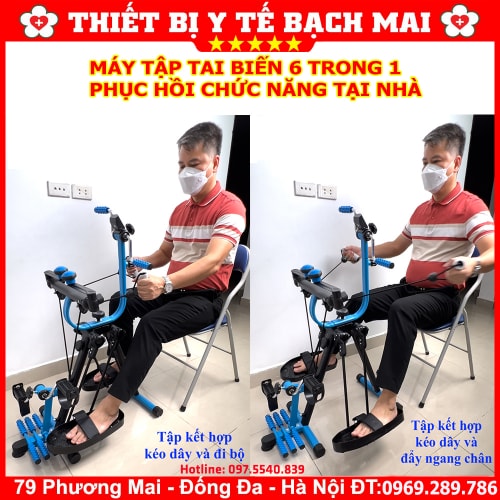 Máy Tập Tai Biến Phục Hồi Chức Năng 6 Trong 1 GBM-081 - Dụng Cụ Tập Phục Hồi Tay Chân Đa Năng Máy Tập Tai Biến Phục Hồi Chức Năng 6 Trong 1 GBM-081 - Dụng Cụ Tập Phục Hồi Tay Chân Đa Năng