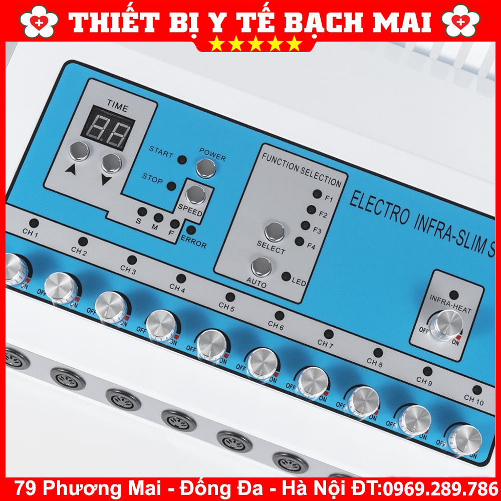 Máy Trung Tần 10 Đầu Ra - Máy Điện Xung 10 Cổng Ra Độc Lập Máy Trung Tần 10 Đầu Ra - Máy Điện Xung 10 Cổng Ra Độc Lập
