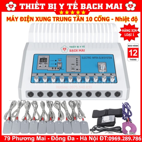 Máy Trung Tần 10 Đầu Ra - Máy Điện Xung 10 Cổng Ra Độc Lập Máy Trung Tần 10 Đầu Ra - Máy Điện Xung 10 Cổng Ra Độc Lập