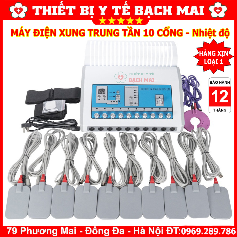 Máy Trung Tần 10 Đầu Ra - Máy Điện Xung 10 Cổng Ra Độc Lập Máy Trung Tần 10 Đầu Ra - Máy Điện Xung 10 Cổng Ra Độc Lập