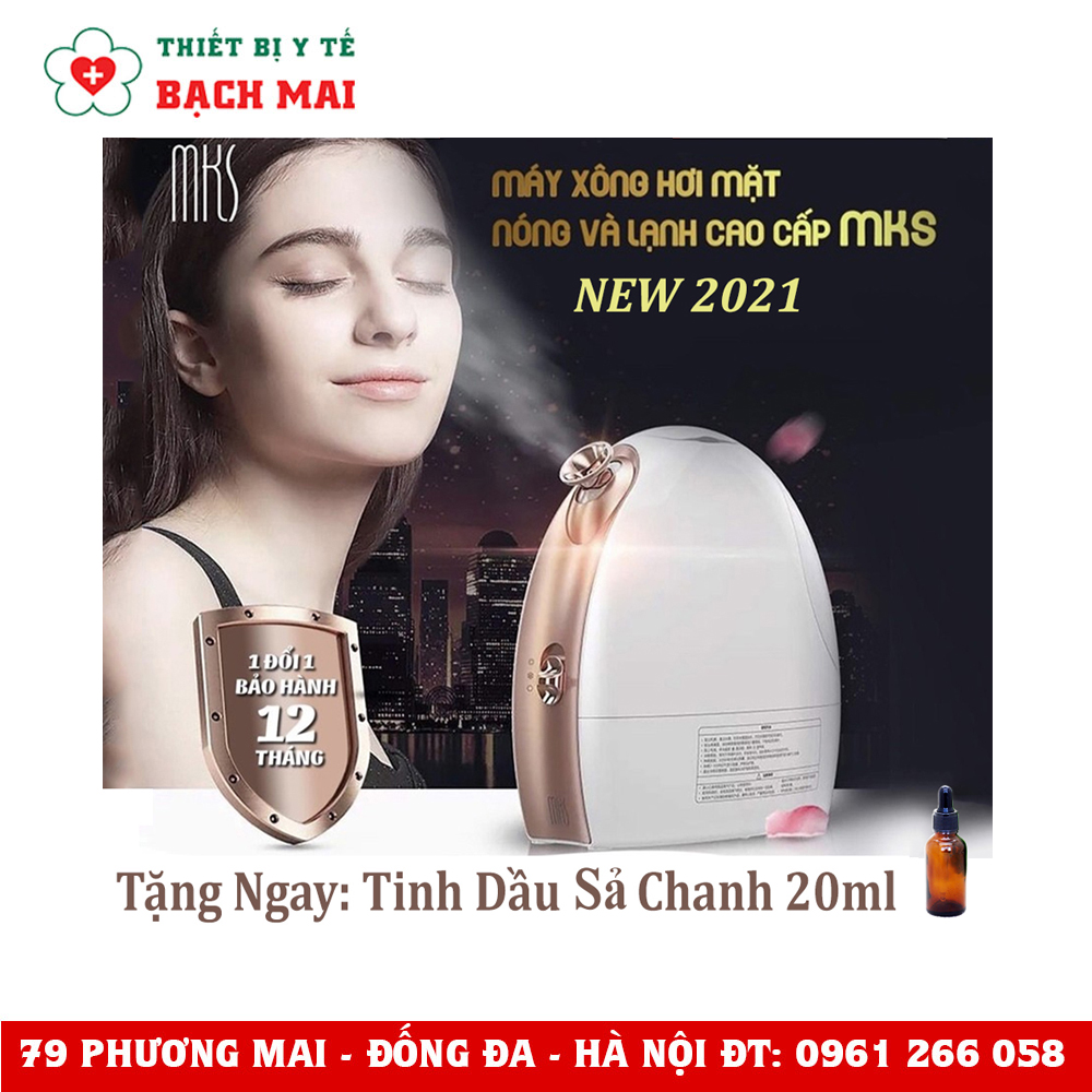 Máy Xông Hơi Mặt Nóng Lạnh Cao Cấp MKS Xông Mặt Thảo Dược, Tinh Dầu NV-8388 Máy Xông Hơi Mặt Nóng Lạnh Cao Cấp MKS Xông Mặt Thảo Dược, Tinh Dầu NV-8388