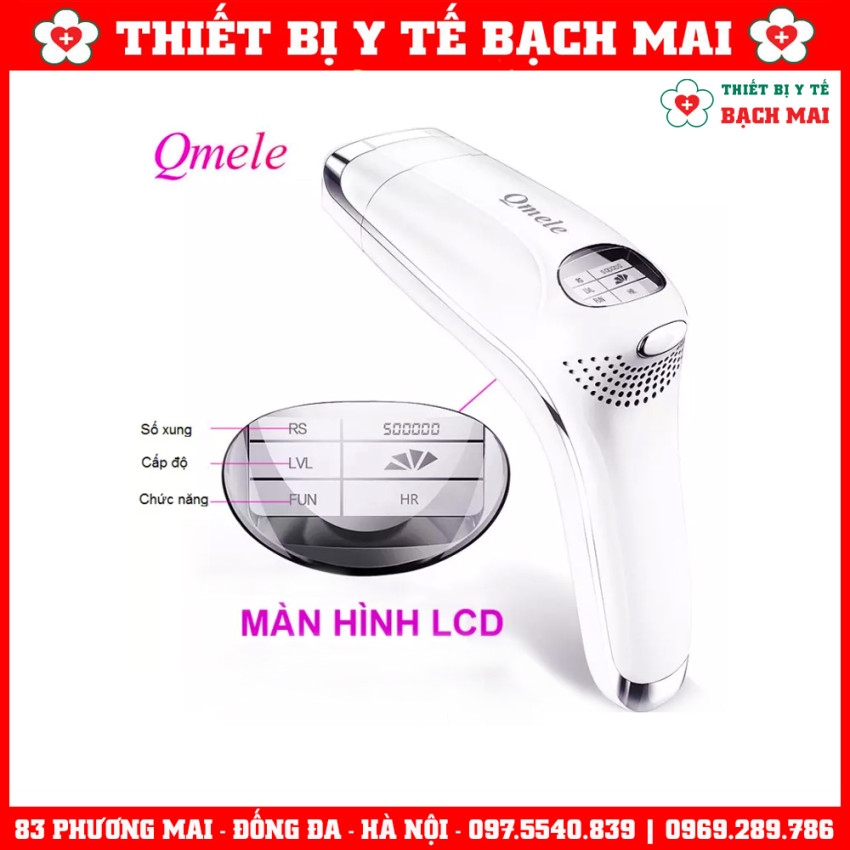 Máy Triệt Lông Mini QMELE IPL 500.000 Xung