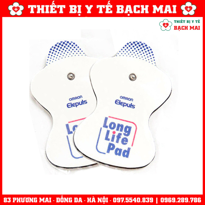 Cặp Miếng Dán Điện Cực Máy Massage Omron