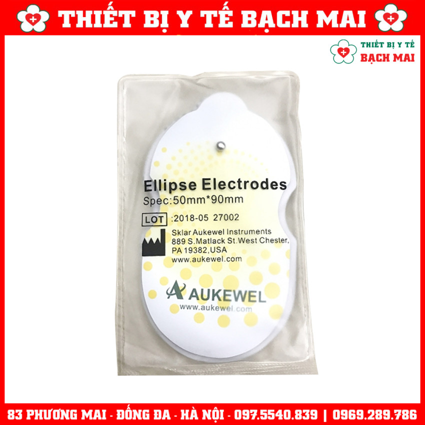 Miếng Dán Điện Xung AUKEWEL Vàng, Cao Cấp