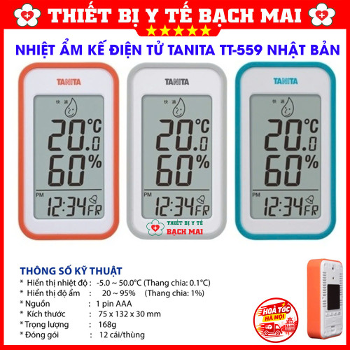 Nhiệt Ẩm Kế Điện Tử Tanita TT-559 – Máy Đo Nhiệt Độ Độ Ẩm Phòng, Nhiệt Kế Độ Ẩm Nhiệt Ẩm Kế Điện Tử Tanita TT-559 – Máy Đo Nhiệt Độ Độ Ẩm Phòng, Nhiệt Kế Độ Ẩm