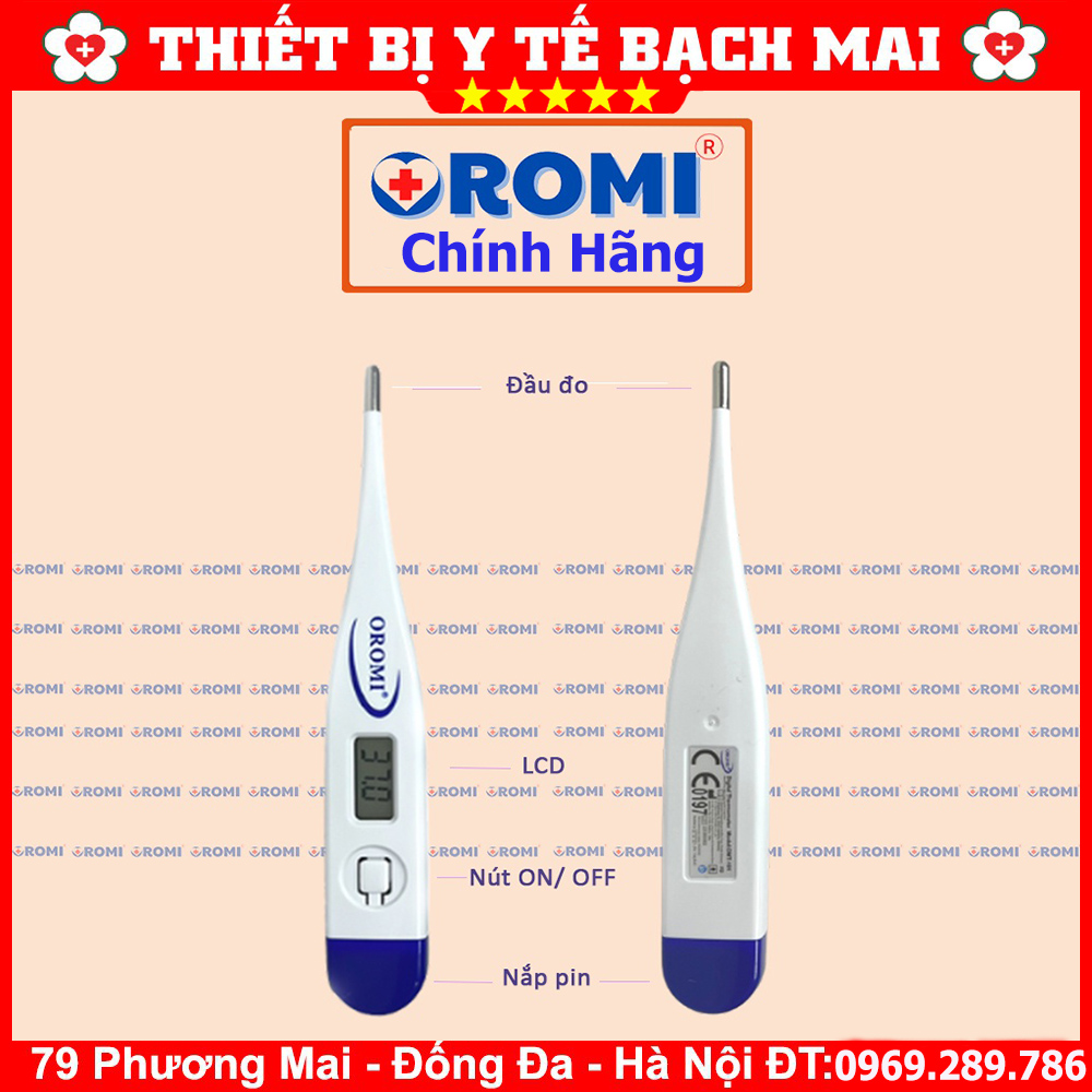 Nhiệt Kế Điện Tử Kỹ Thuật Số OROMI DMT-101 Nhiệt Kế Điện Tử Kỹ Thuật Số OROMI DMT-101