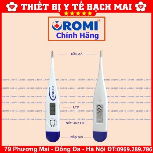 Nhiệt Kế Điện Tử Kỹ Thuật Số OROMI DMT-101 Nhiệt Kế Điện Tử Kỹ Thuật Số OROMI DMT-101