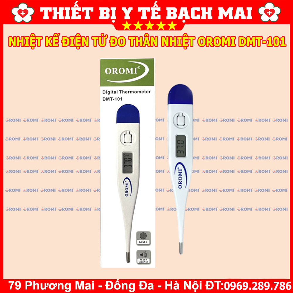Nhiệt Kế Điện Tử Kỹ Thuật Số OROMI DMT-101 Nhiệt Kế Điện Tử Kỹ Thuật Số OROMI DMT-101