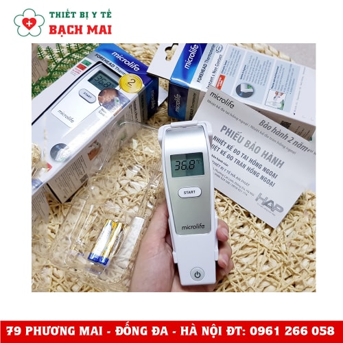Nhiệt Kế Hồng Ngoại Microlife FR1MF1 Nhiệt Kế Hồng Ngoại Microlife FR1MF1