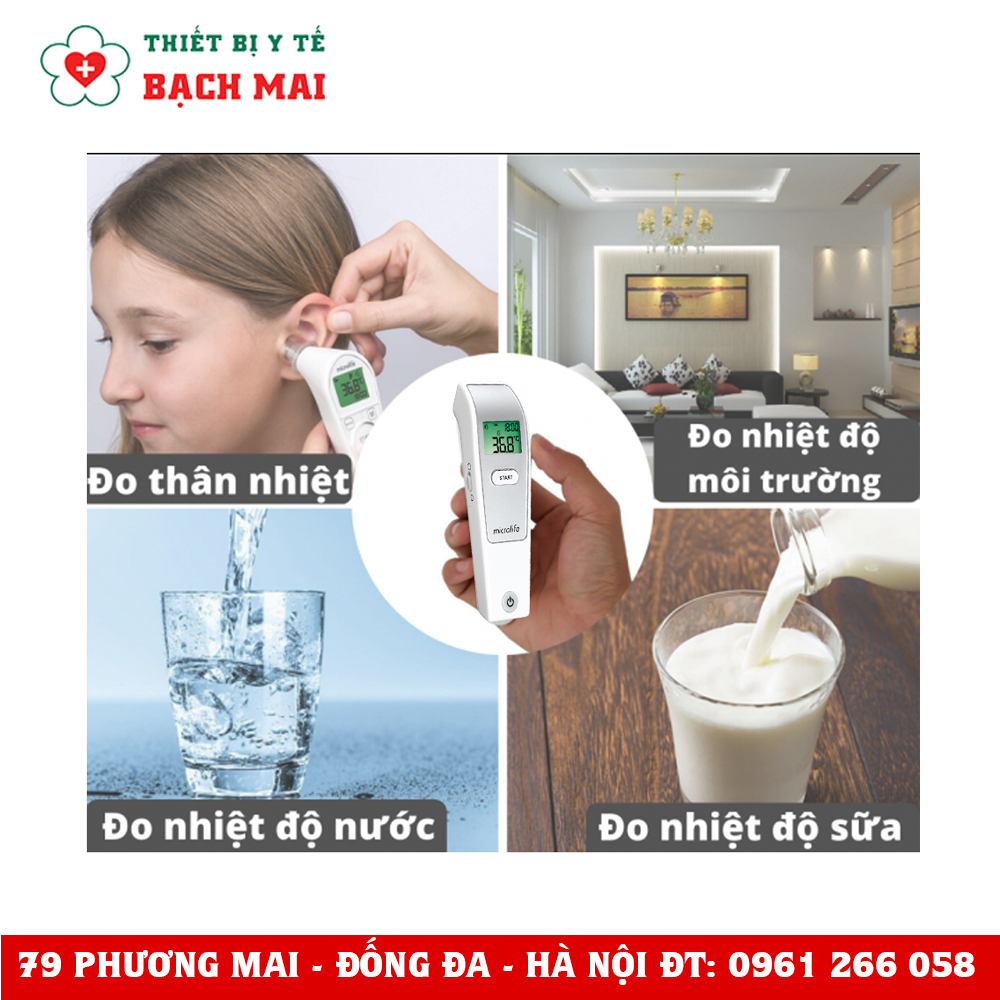 Nhiệt Kế Hồng Ngoại Microlife FR1MF1 Nhiệt Kế Hồng Ngoại Microlife FR1MF1