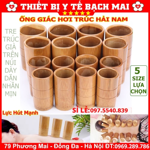 Ống Giác Hơi Trúc Các Cỡ Ống Giác Hơi Trúc Các Cỡ