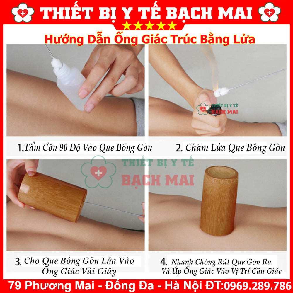 Ống Giác Hơi Trúc Các Cỡ Ống Giác Hơi Trúc Các Cỡ
