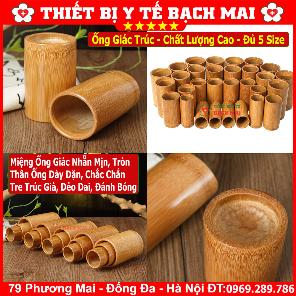 Ống Giác Hơi Trúc Các Cỡ Ống Giác Hơi Trúc Các Cỡ