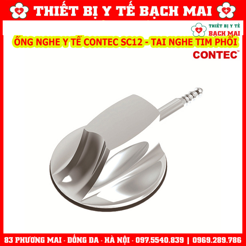 Ống Nghe Y Tế CONTEC SC12 - Tai Nghe Tim Phổi OROMI Ống Nghe Y Tế CONTEC SC12 - Tai Nghe Tim Phổi OROMI