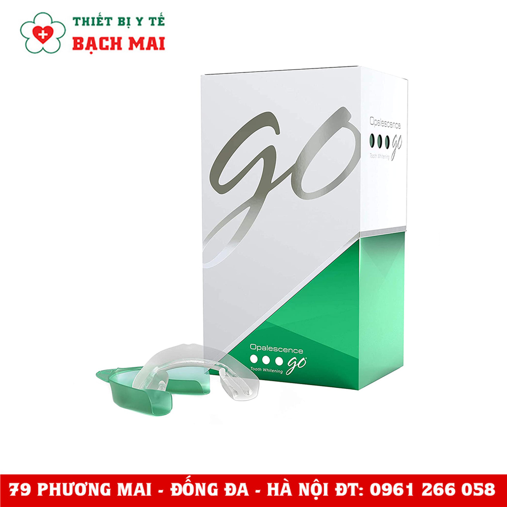 Tẩy Trắng Răng Sẵn Khay Ngậm Opalescense Go 15% Tẩy Trắng Răng Sẵn Khay Ngậm Opalescense Go 15%