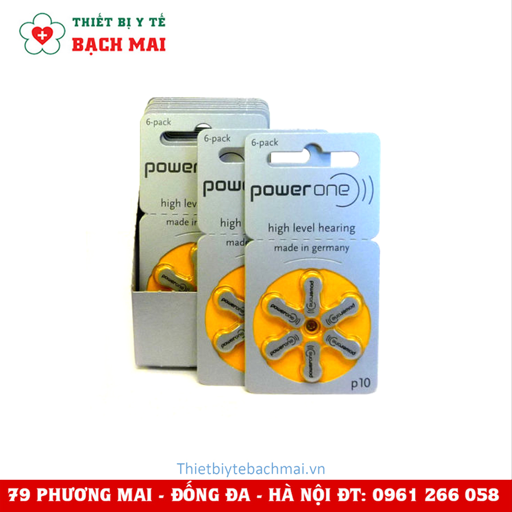 Pin Máy Trợ Thính POWER ONE P10 Pin Máy Trợ Thính POWER ONE P10