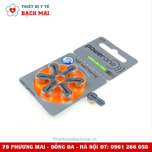 Pin Máy Trợ Thính POWER ONE P13 Pin Máy Trợ Thính POWER ONE P13