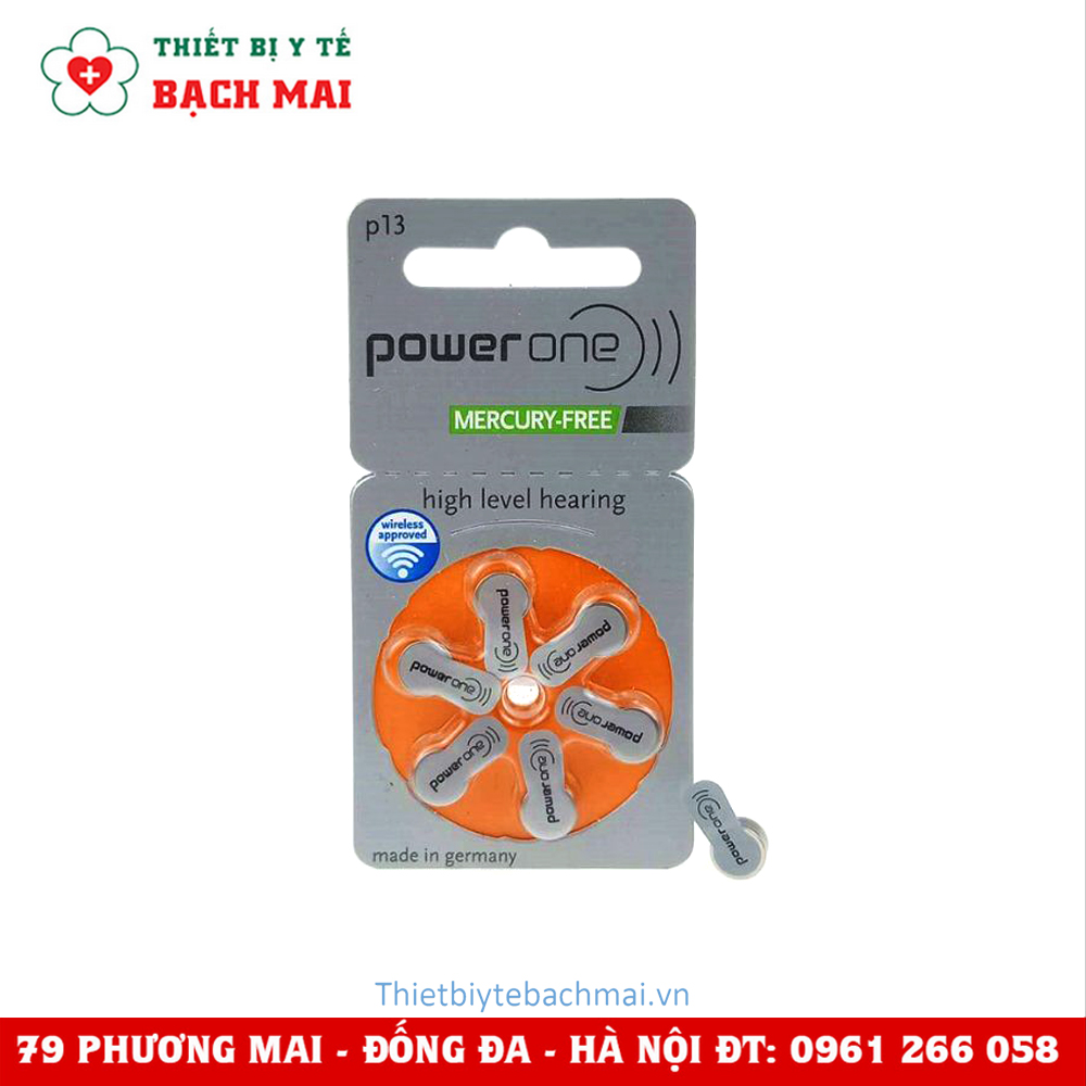 Pin Máy Trợ Thính POWER ONE P13 Pin Máy Trợ Thính POWER ONE P13