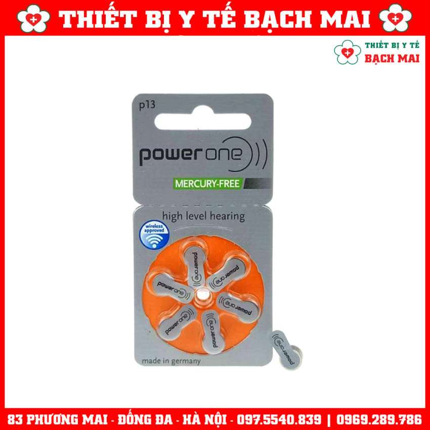 Pin Máy Trợ Thính POWER ONE P13