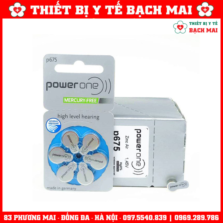 Pin Máy Trợ Thính POWER ONE P675