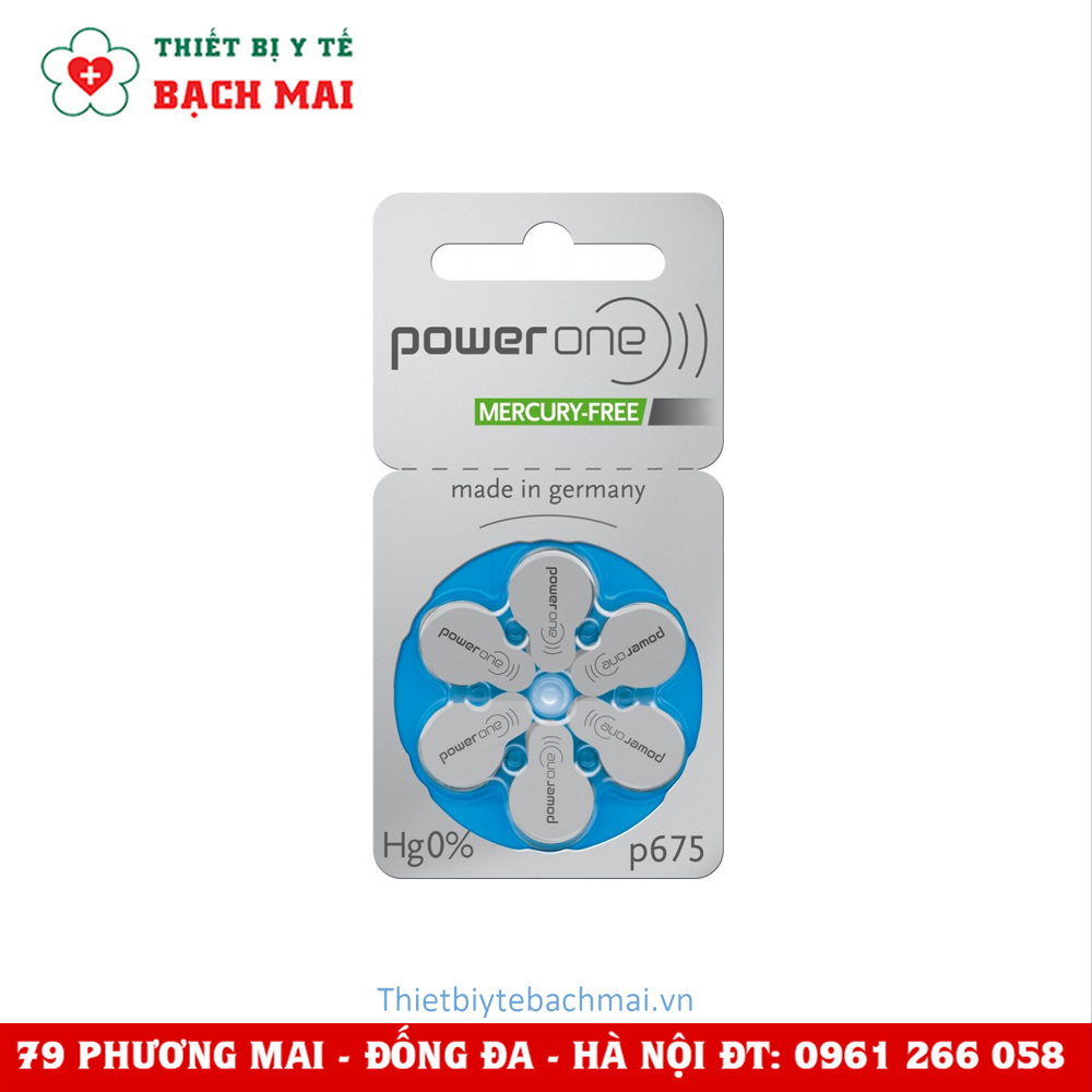 Pin Máy Trợ Thính POWER ONE P675 Pin Máy Trợ Thính POWER ONE P675