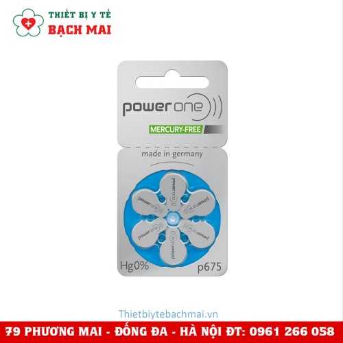 Pin Máy Trợ Thính POWER ONE P675