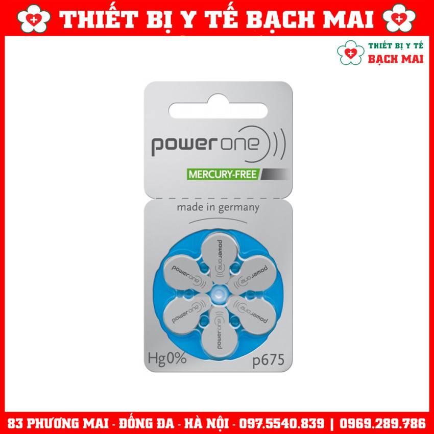 Pin Máy Trợ Thính POWER ONE P675