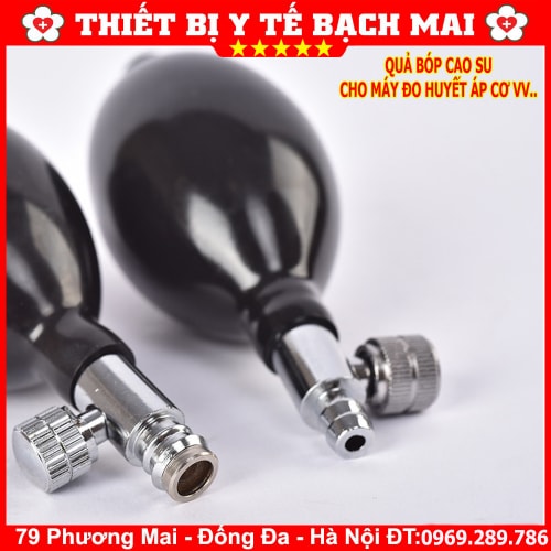 Quả Bóp Cho Máy Đo Huyết Áp Cơ Các Loại - Màu Đen Quả Bóp Cho Máy Đo Huyết Áp Cơ Các Loại - Màu Đen