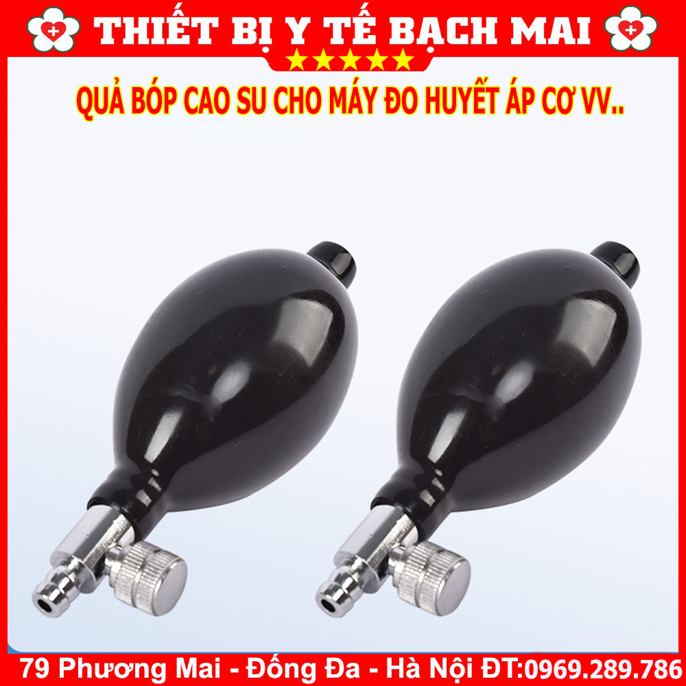Quả Bóp Cho Máy Đo Huyết Áp Cơ Các Loại - Màu Đen Quả Bóp Cho Máy Đo Huyết Áp Cơ Các Loại - Màu Đen