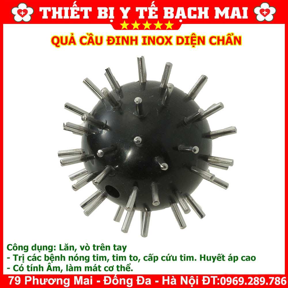 Quả Cầu Gai Đinh Inox Diện Chẩn Quả Cầu Gai Đinh Inox Diện Chẩn