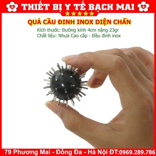 Quả Cầu Gai Đinh Inox Diện Chẩn Quả Cầu Gai Đinh Inox Diện Chẩn