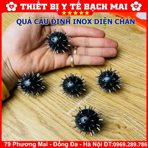 Quả Cầu Gai Đinh Inox Diện Chẩn Quả Cầu Gai Đinh Inox Diện Chẩn