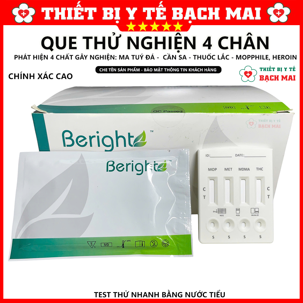 Que Thử Ma Tuý 4 Chân - Test Nhanh 4 Chất Gây Nghiện Bằng Nước Tiểu Que Thử Ma Tuý 4 Chân - Test Nhanh 4 Chất Gây Nghiện Bằng Nước Tiểu