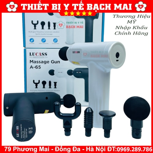 Súng Massage Cầm Tay LUCASS A65 Súng Massage Cầm Tay LUCASS A65