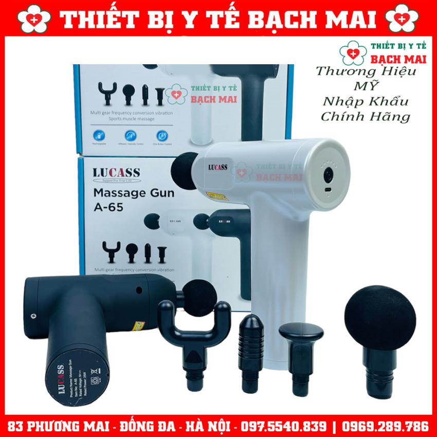 Súng Massage Cầm Tay LUCASS A65