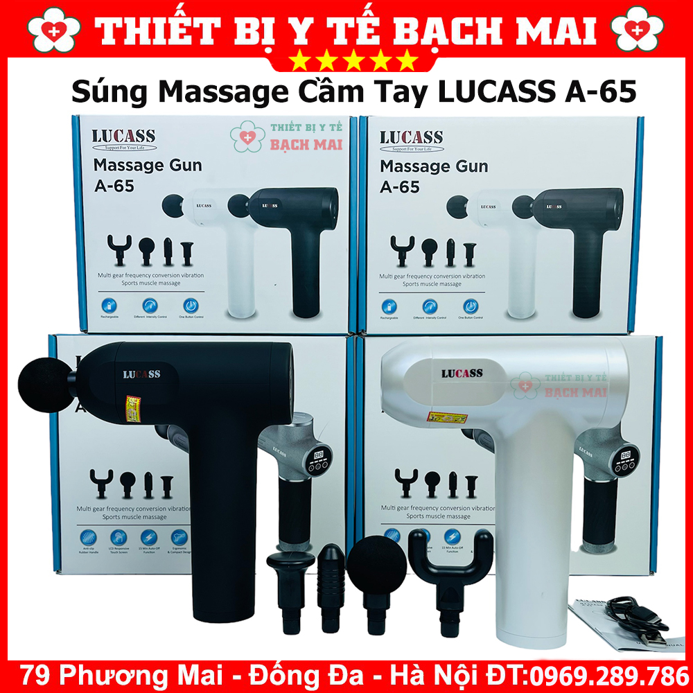 Súng Massage Cầm Tay LUCASS A65 Súng Massage Cầm Tay LUCASS A65