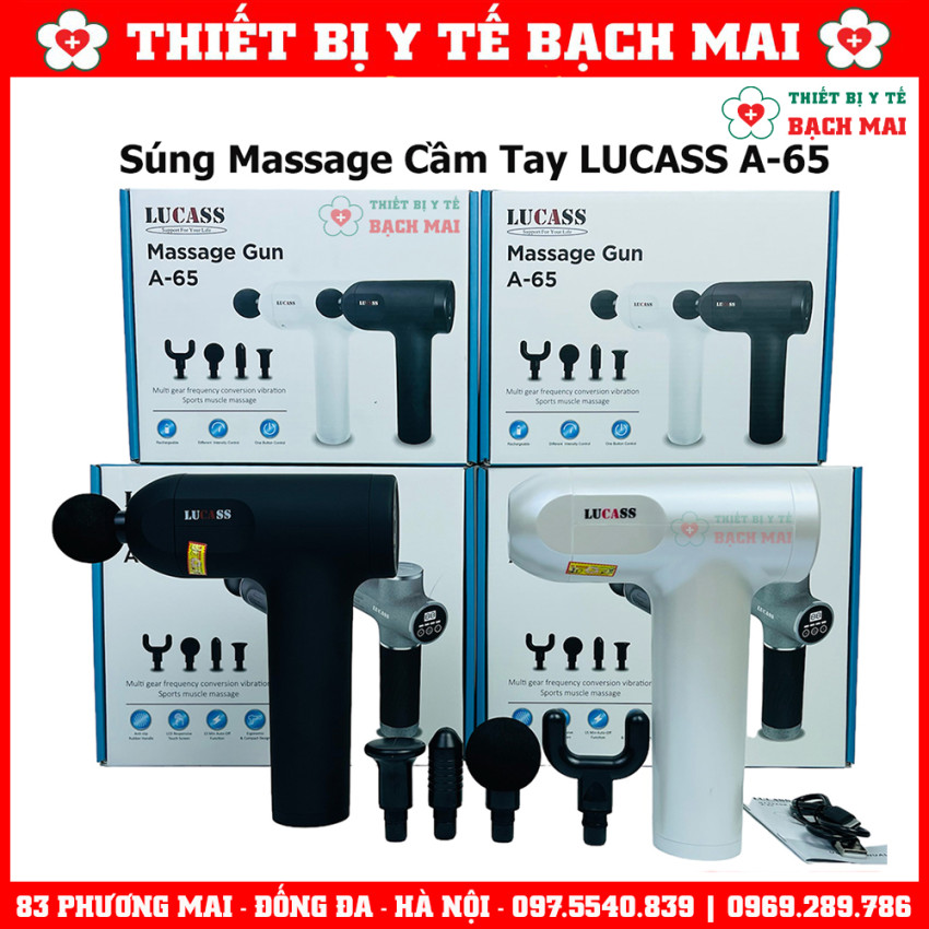 Súng Massage Cầm Tay LUCASS A65