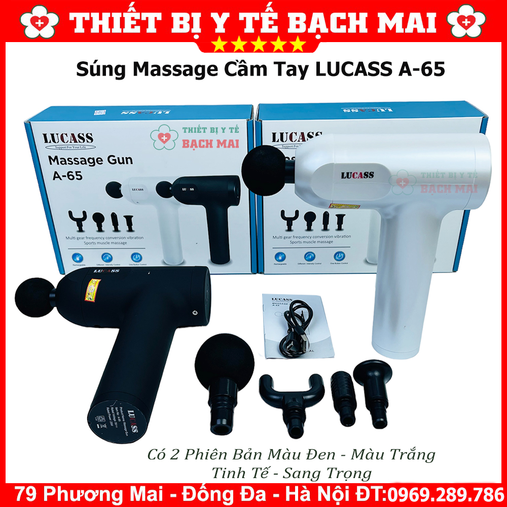 Súng Massage Cầm Tay LUCASS A65 Súng Massage Cầm Tay LUCASS A65