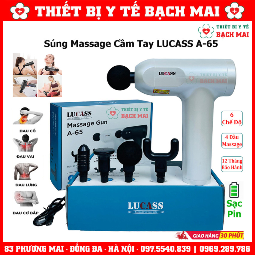 Súng Massage Cầm Tay LUCASS A65
