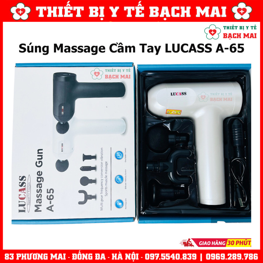 Súng Massage Cầm Tay LUCASS A65